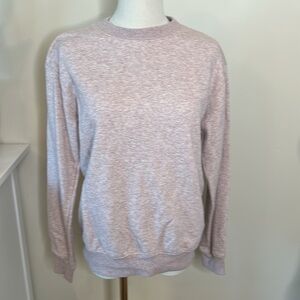 H&M heathered pink sweatshirt x-small